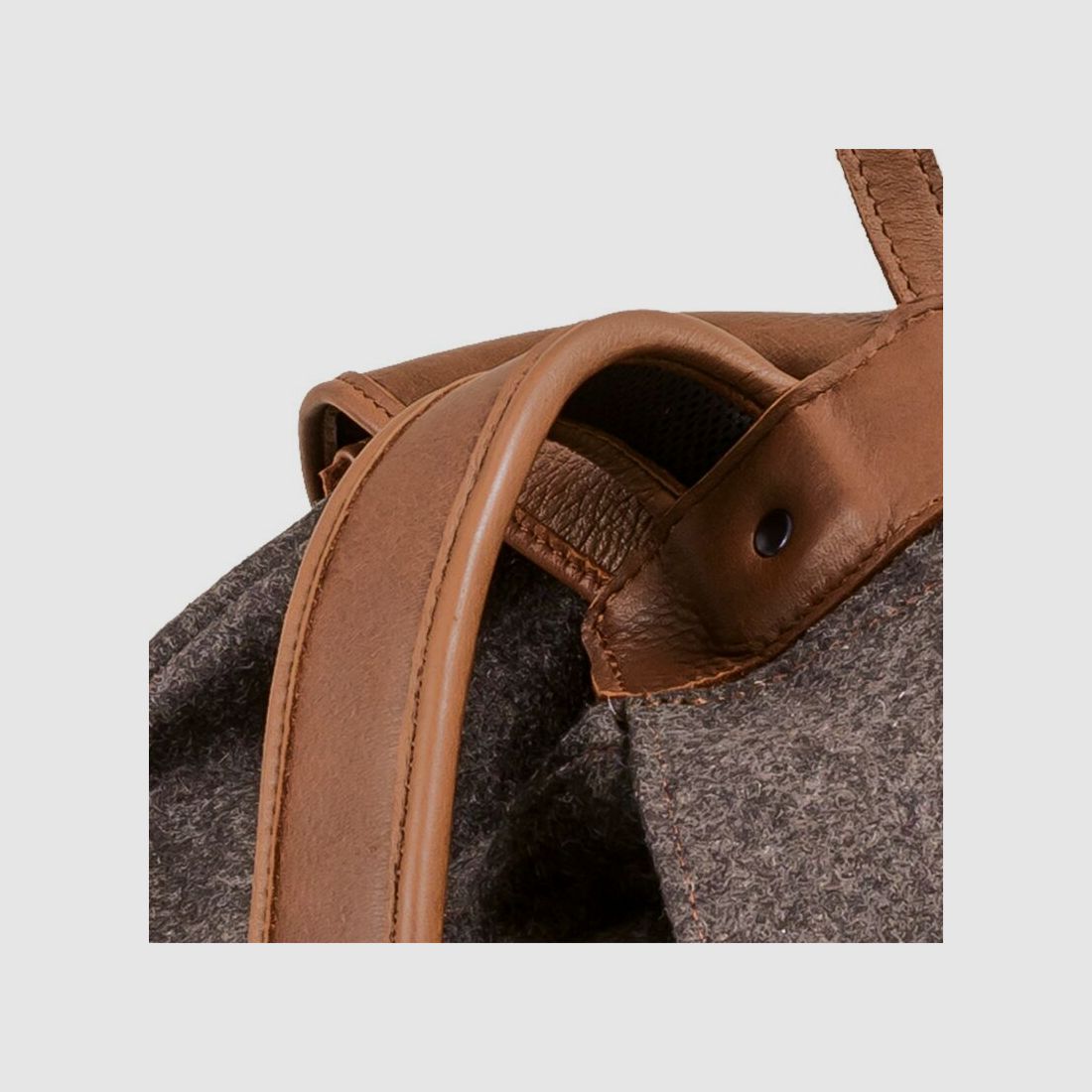 AKAH Lodenrucksack de Luxe mit Elchleder