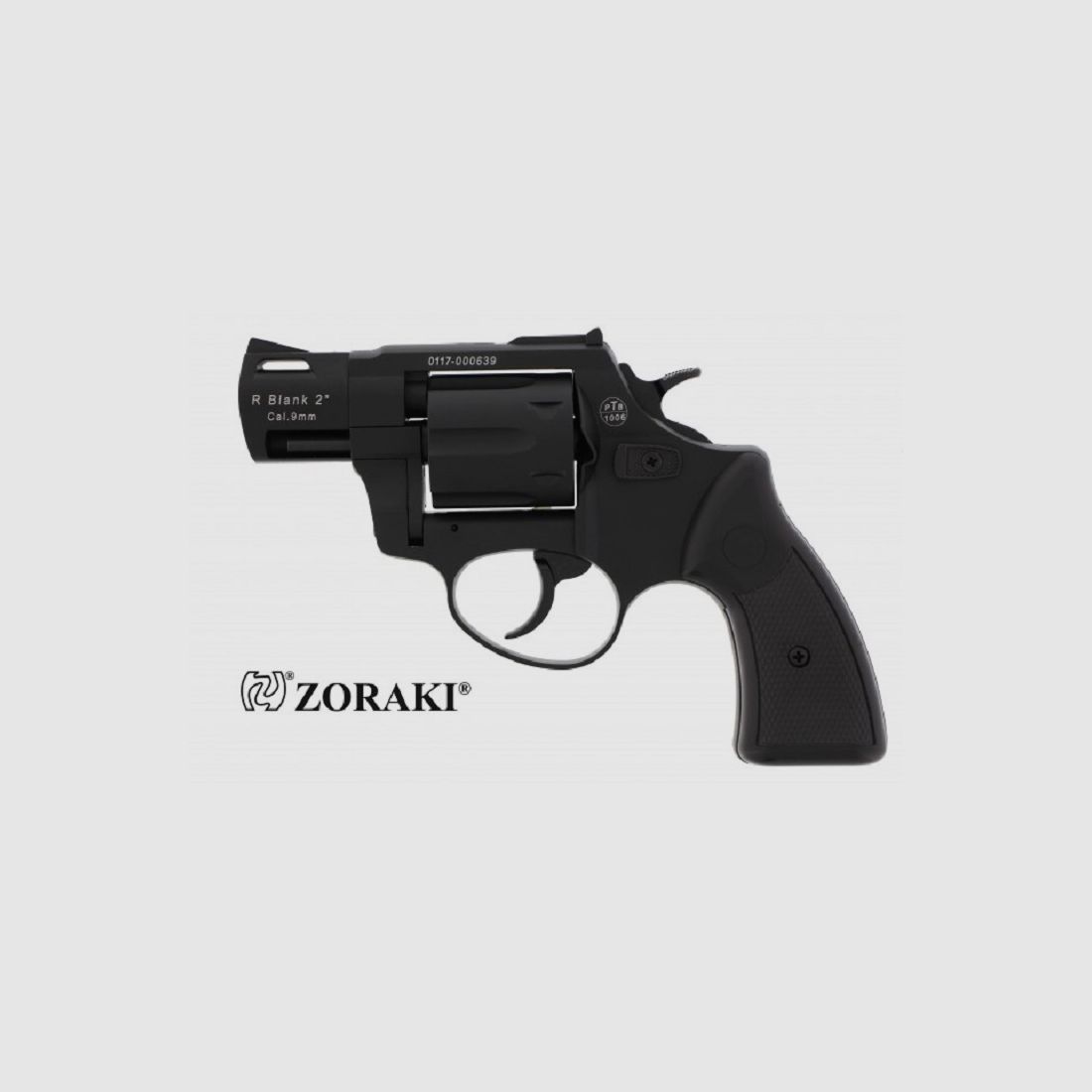 ESC Zoraki R2 2'' schwarz 9mm R.K. (Premium) Gas- & Signalwaffen