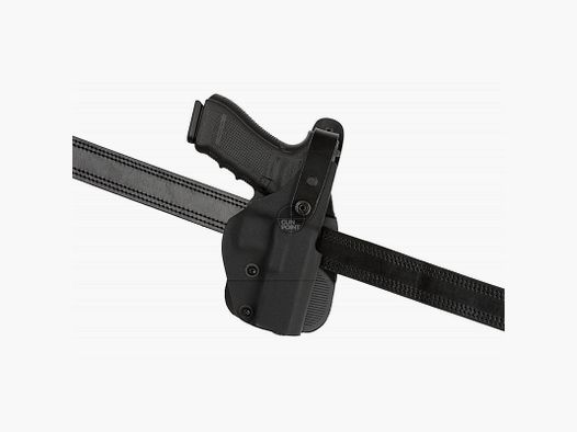 Frontline Thumb-Break Kydex Holster für Glock 17 Paddle-Schwarz