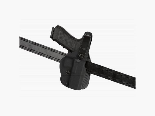 Frontline Thumb-Break Kydex Holster fr Glock 17 Paddle-Schwarz