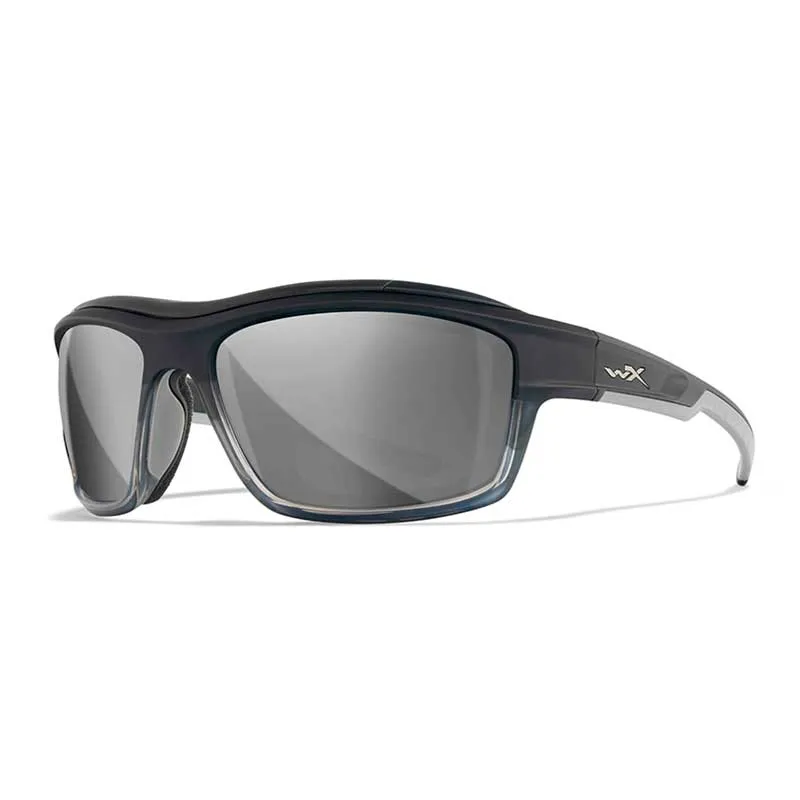 Wiley X OZONE lunettes de protection Grey Silver Flash Matte Charcoal to Grey Fade Frame - CCOZN06, image 1 sur 5