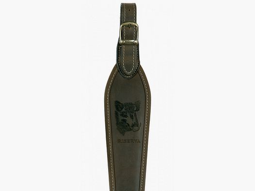 Riserva Shoulder Bag Made of Embossed Wild Boar Leather R1852