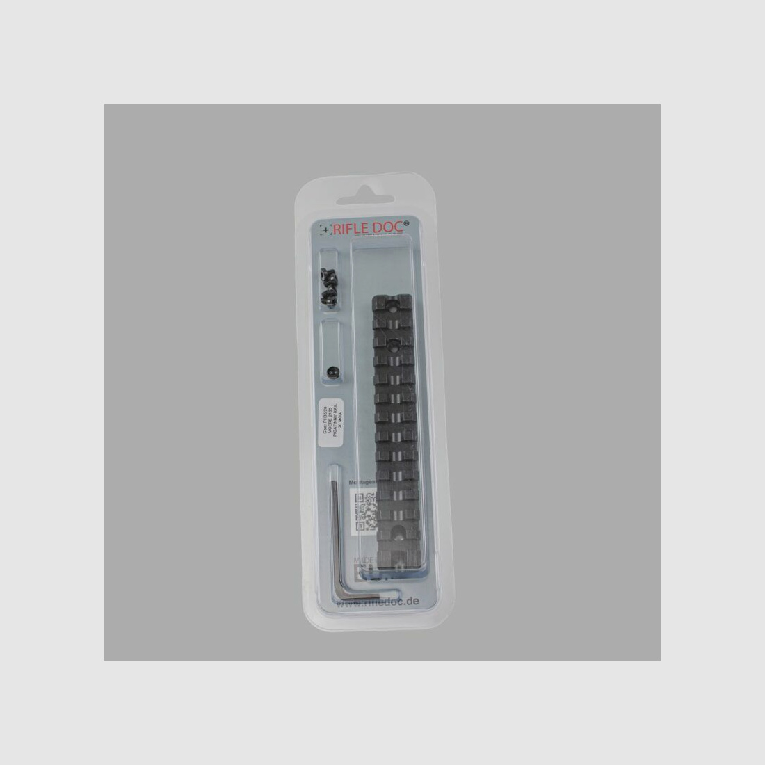 Rifle Doc Picatinny Weaver RAIL IN ACCIAIO per VOERE 2155