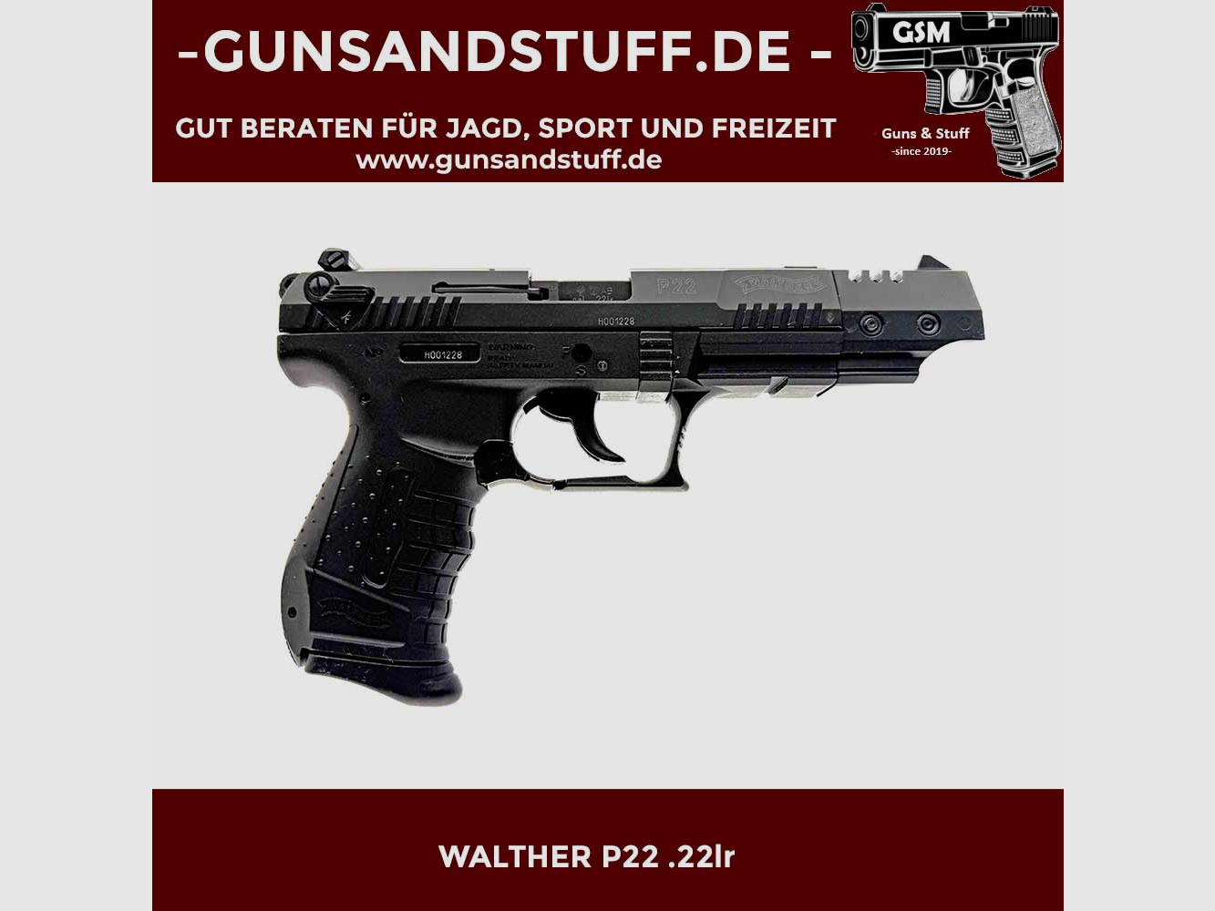 WALTHER P22 .22lr