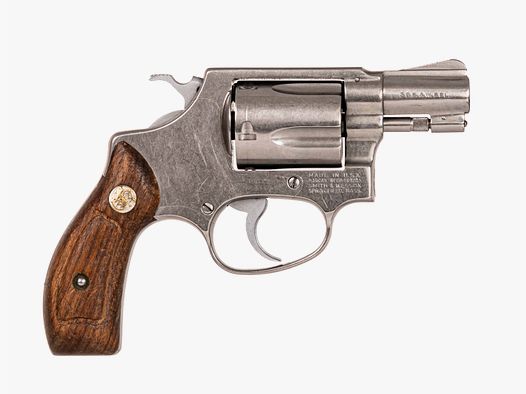 Smith & Wesson 60 , Holzgriffschalen, .38Special