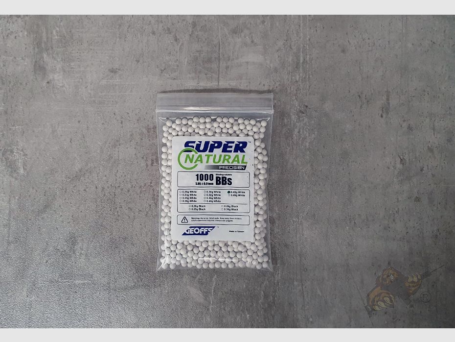 0.43g Bio BB Super Natural Precision 1000rds - Geoffs