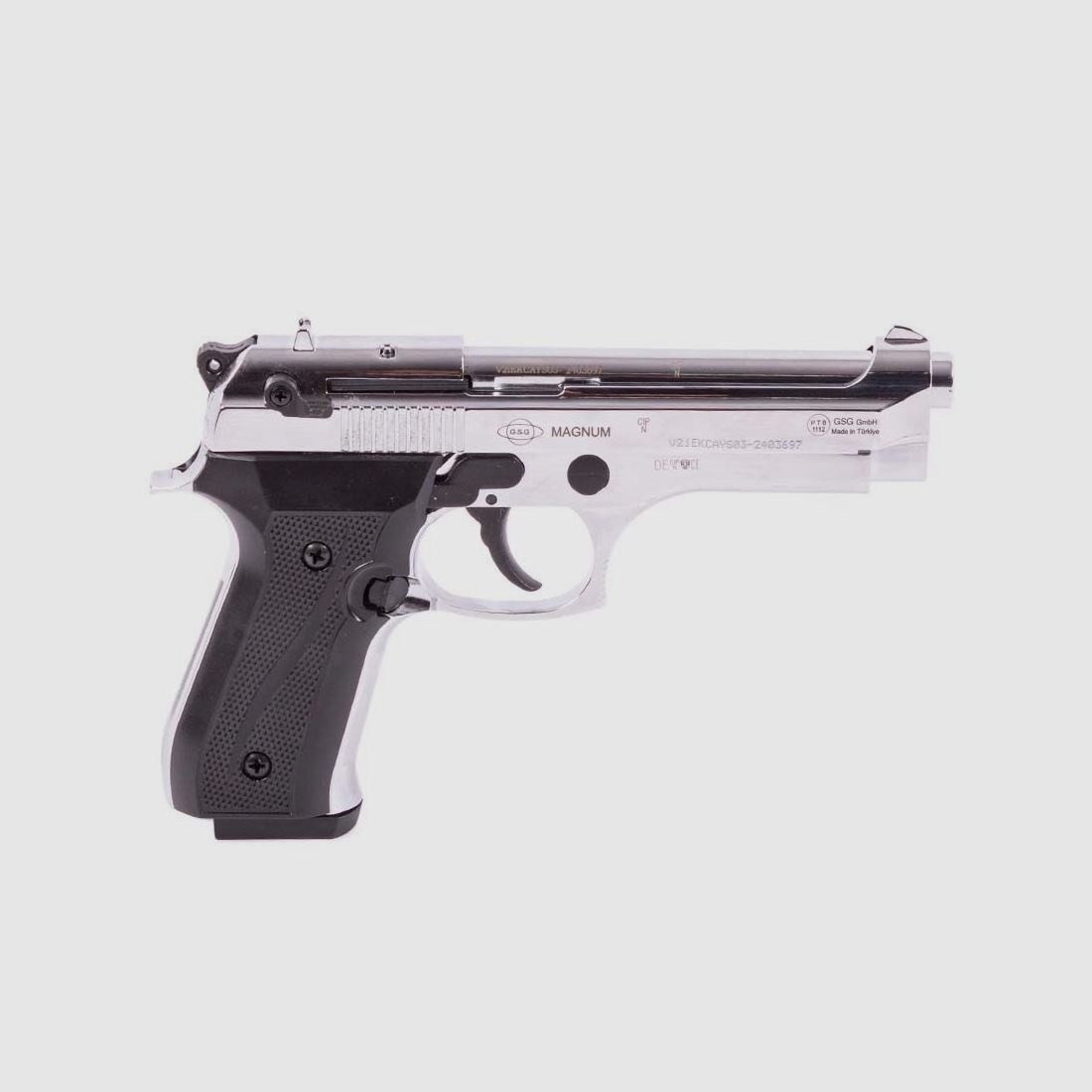 Ekol Firat Magnum Pistola a salve 9mm P.A.K. cromo