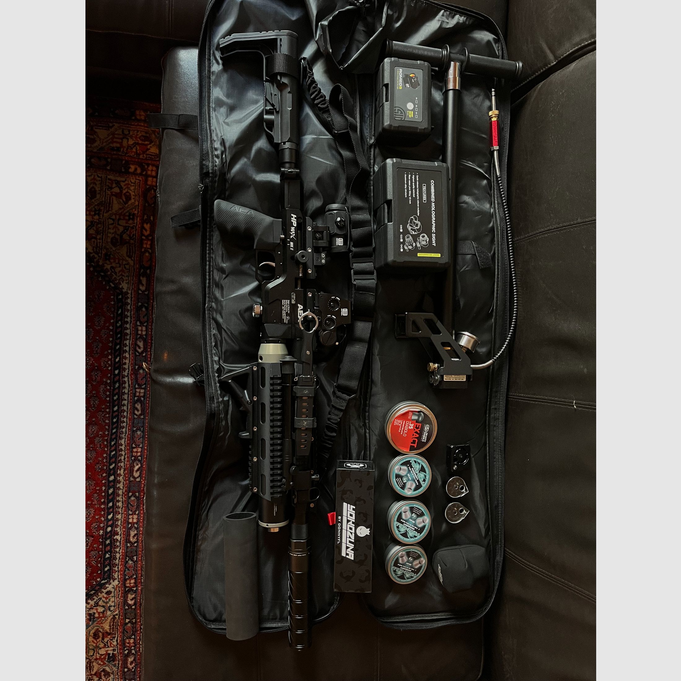 Hp Max MK2 Taktical Demo Auto kal 32/9mm veel accessoires