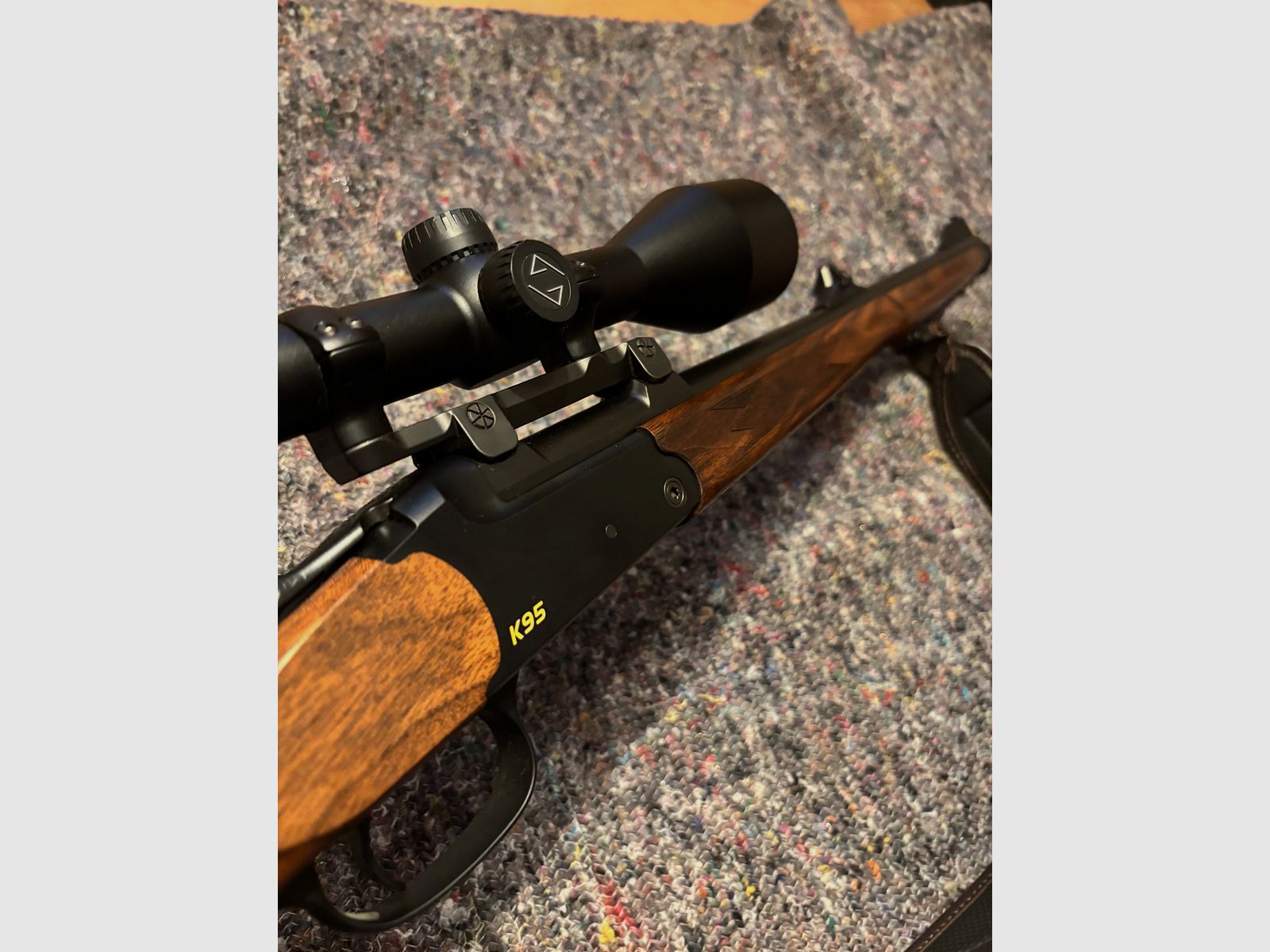 Blaser K95 Stutzen Black Edition Komplettes Set