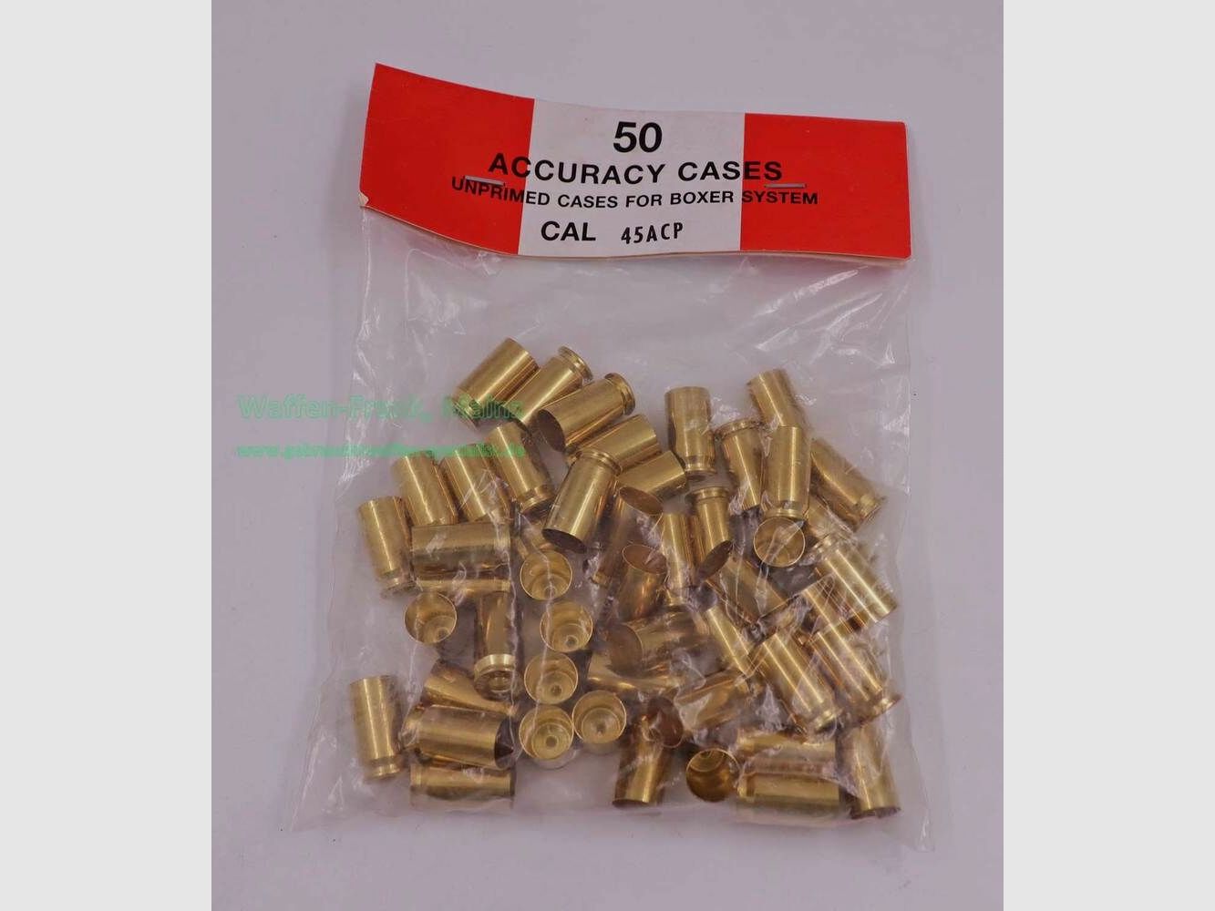 Belga, varios casquillos Cooppal .45 ACP
