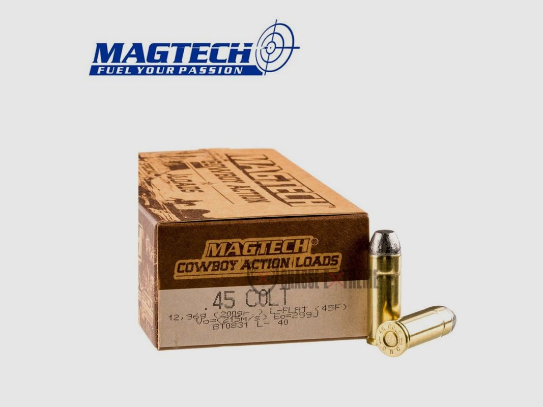 50 nabojów MAGTECH Cowboy Action kal 45 Colt 200gr LFN