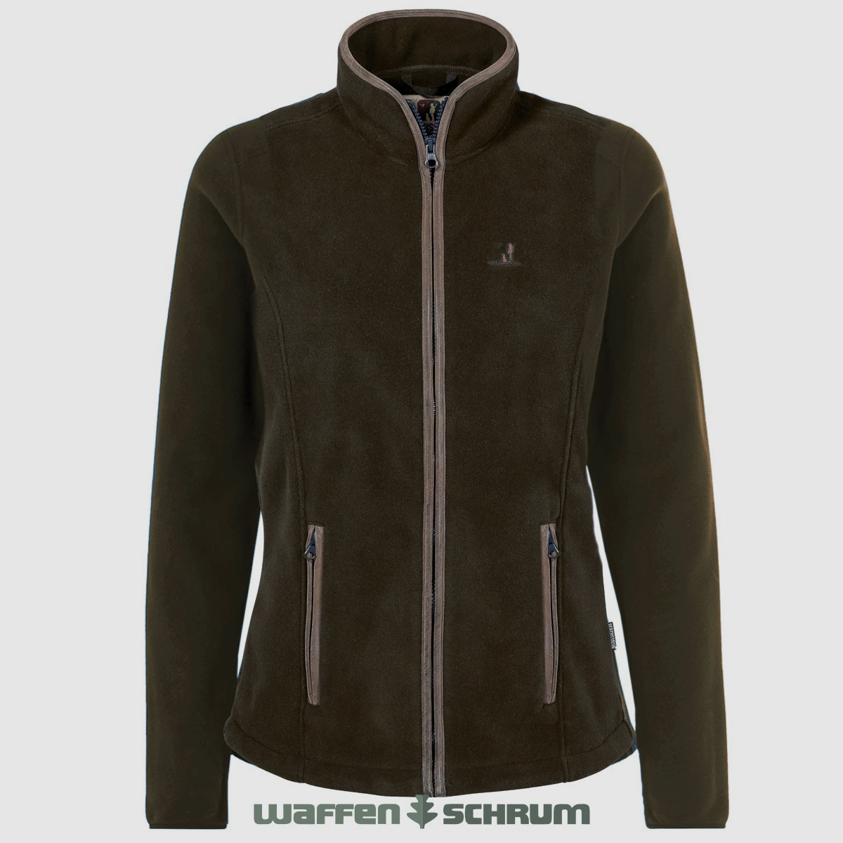 Percussion Fleecejacke Scotland Khaki
