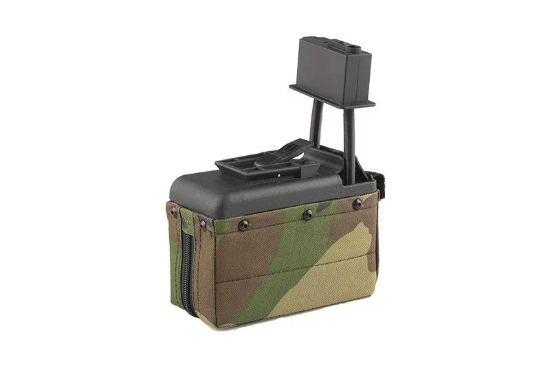 M249-Boxmagazin für 1500 BBs – Woodland, Bild 4 von 6