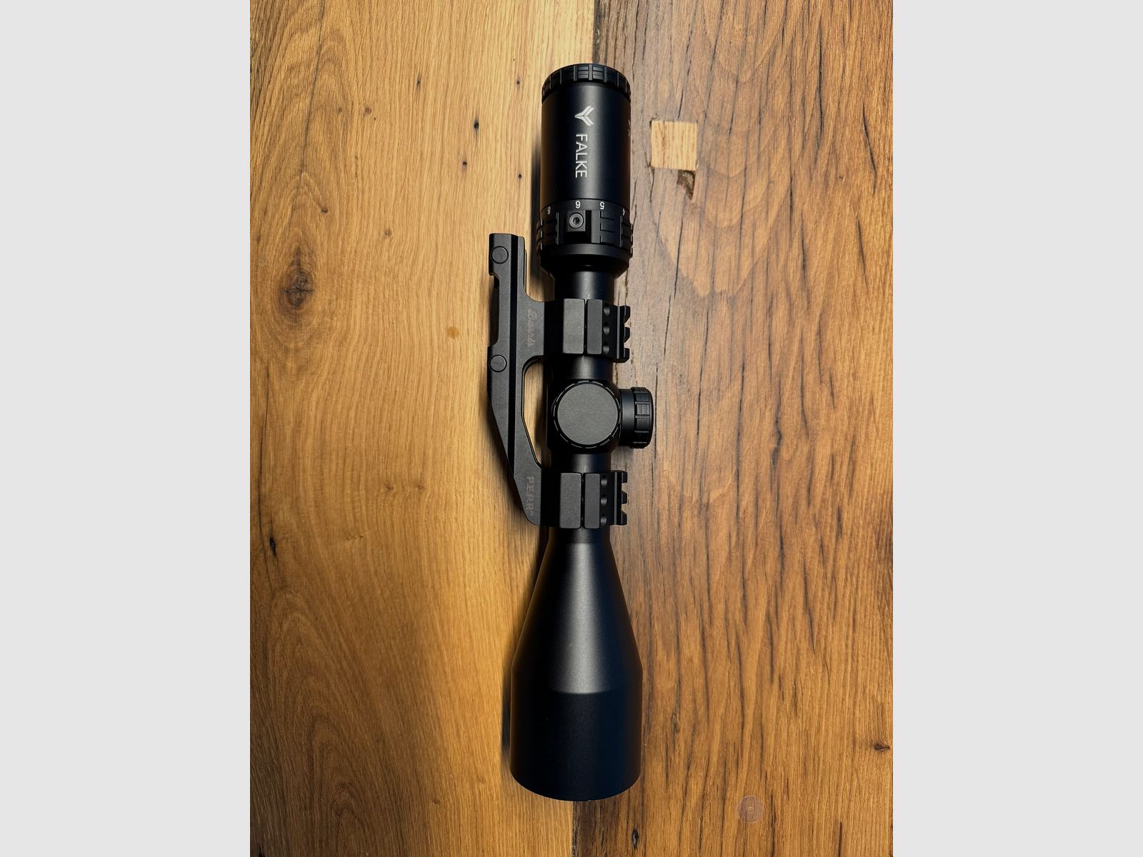 Falke 3 - 12 x 56 L4 lunette de tir incluant la montage de bloc Burris P.E.P.R