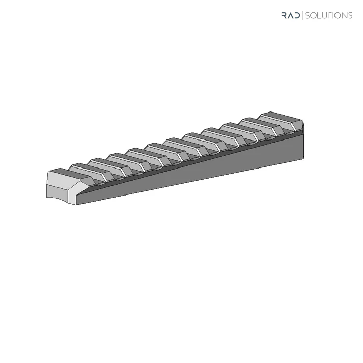 RAD Solutions SG55X Picatinny-Schiene 0600, Bild 3 von 3