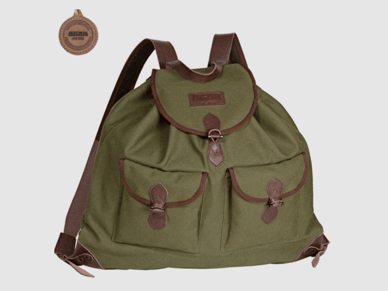 AKAH Canvas Rucksack lautlos 25 L
