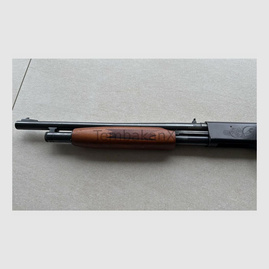 Mossberg 500AL Pumpgun 12/70