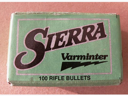 Sierra projectielen 22 kal.  223 DIA  45 gr SP Varminter