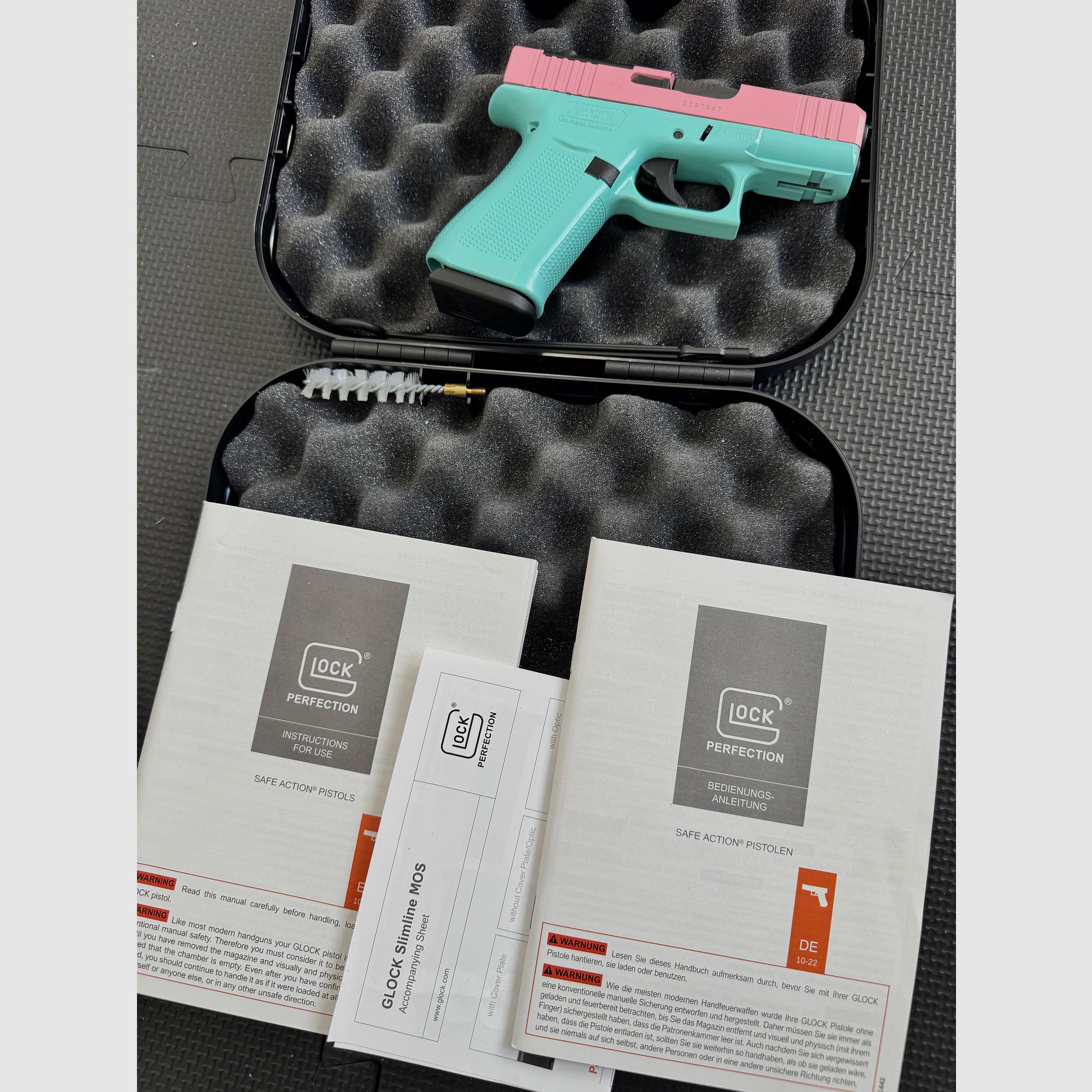 Glock 43X R/MOS/FS 9 x 19 mm incl. rail
