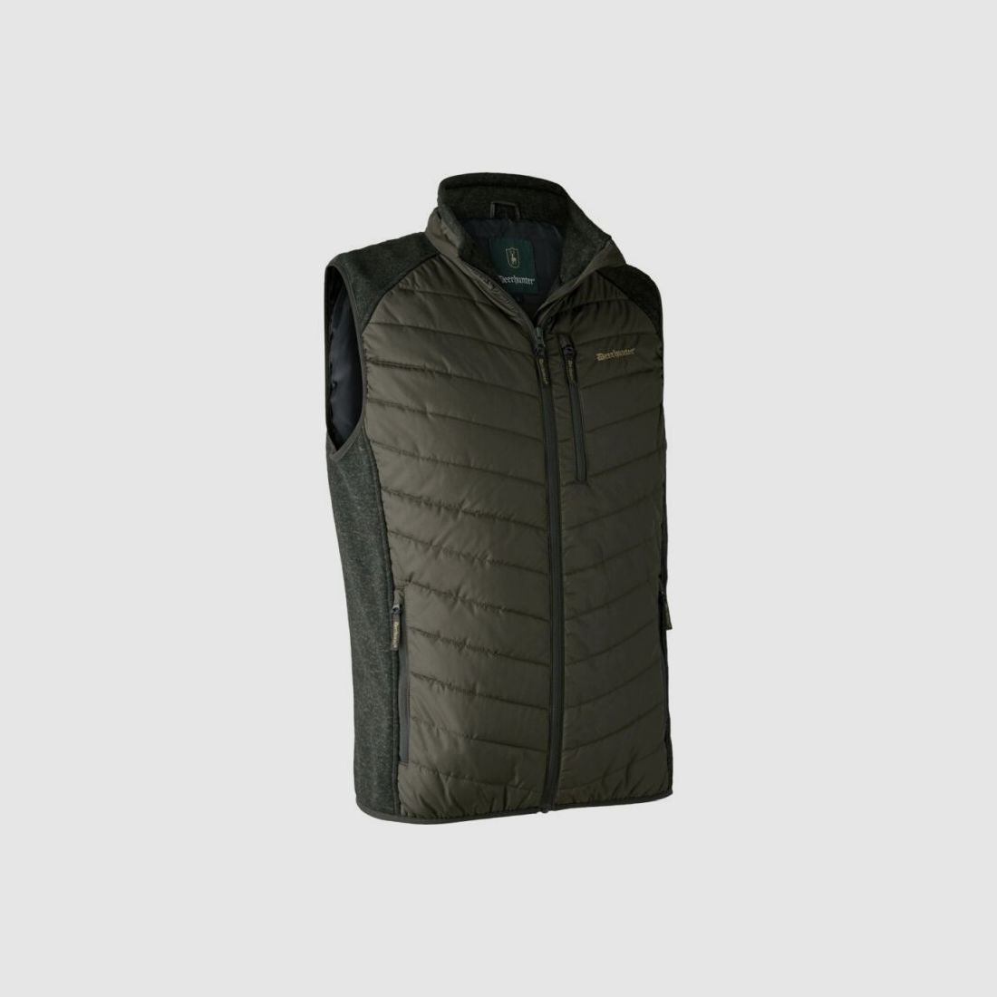 Deerhunter Herren Weste Moor Wattiert mit Strick