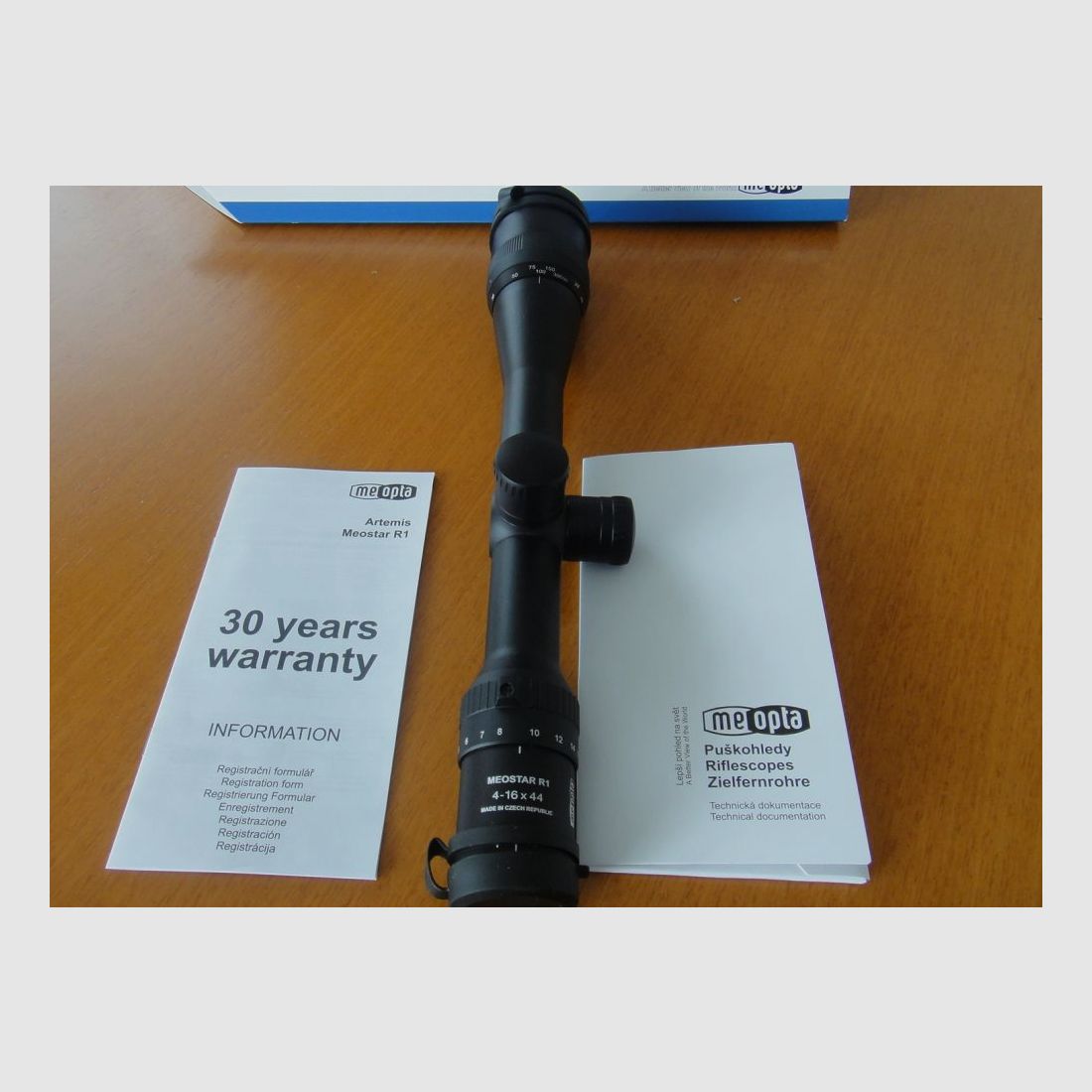 Meopta Meopta: MEOSTAR R1 4-16x44 Abs.Mil-Dot