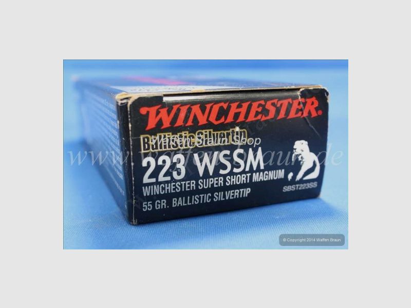 Winchester223WSSM,SUPREME,55gr,BALLSILTIP,20
