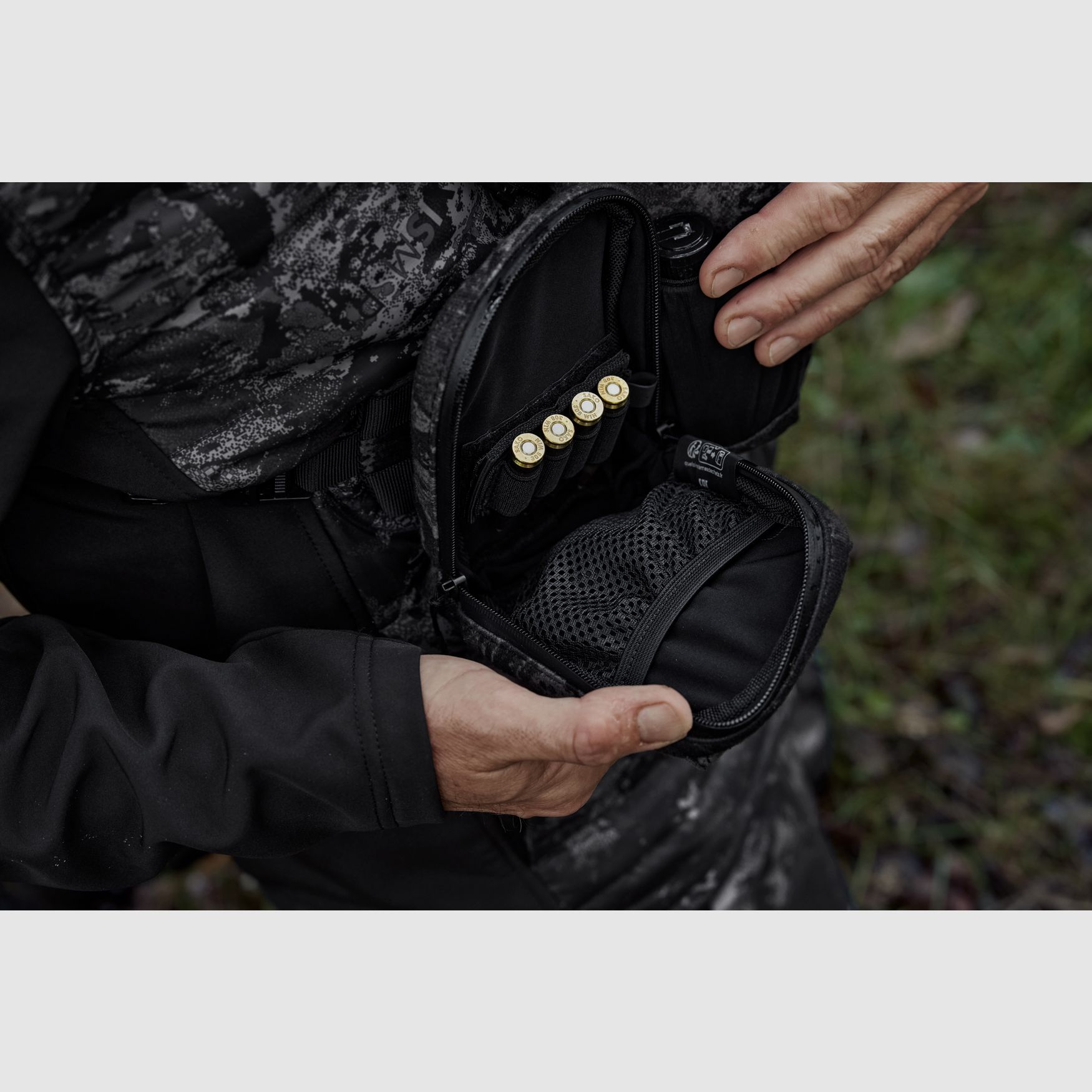 Härkila Utility NOCTYX Pouch AXIS MSP® sac résistant à l’eau 10x5x16 cm noir en polyester, image 6 sur 10