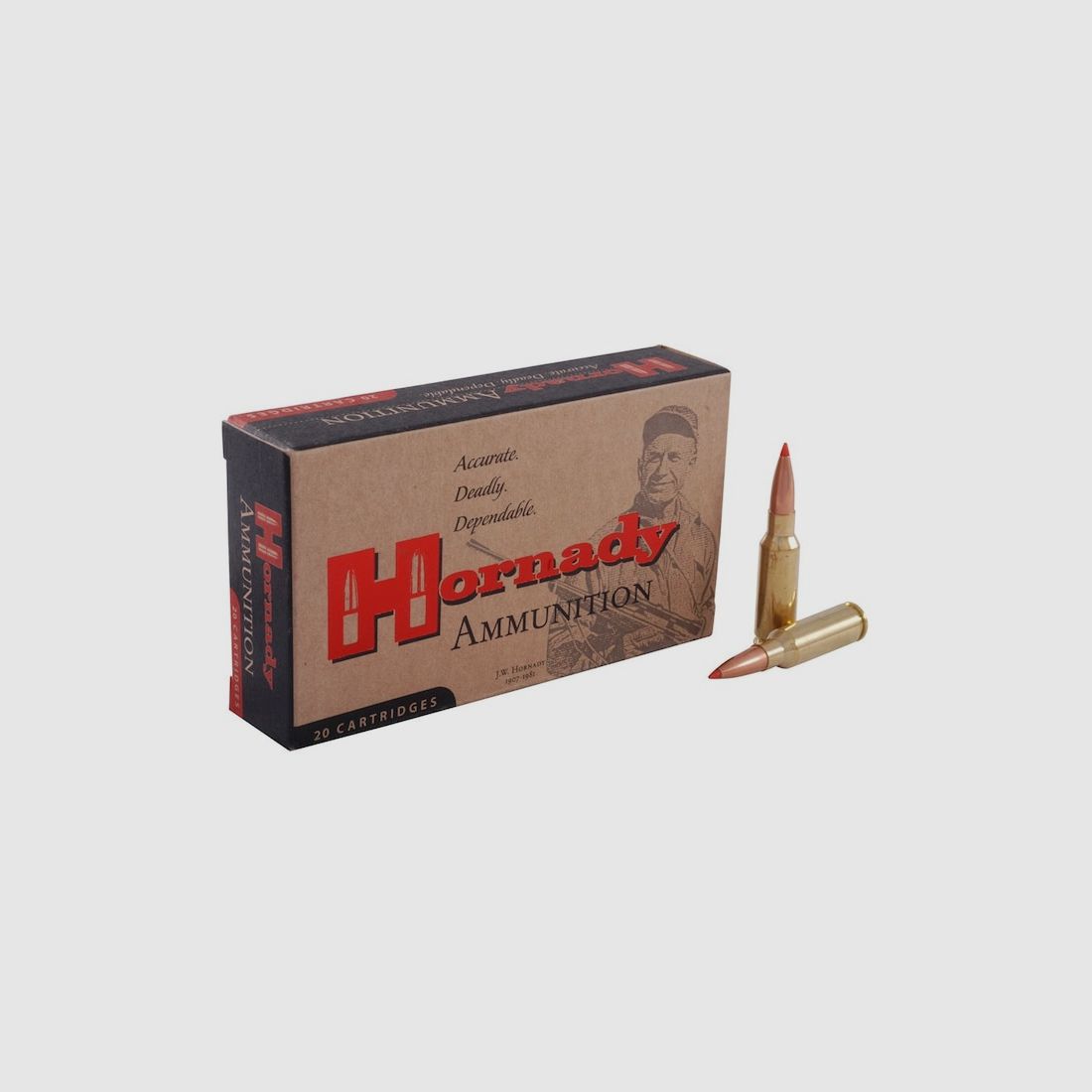 Hornady Custom 6,5mm Grendel 123GR SST 20 Patronen