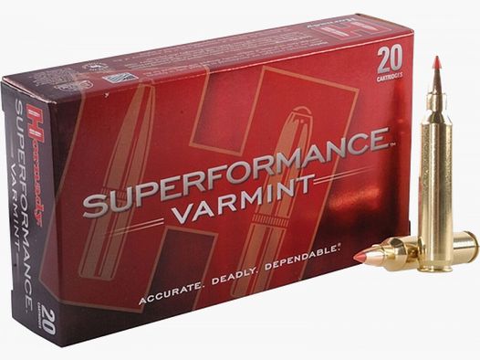 Hornady Superformance Varmint .204 Ruger V-Max 32 grs Büchsenpatronen