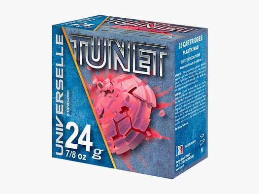 Tunet Universelle Trap 24g 2,4mm 12/70, kaliber