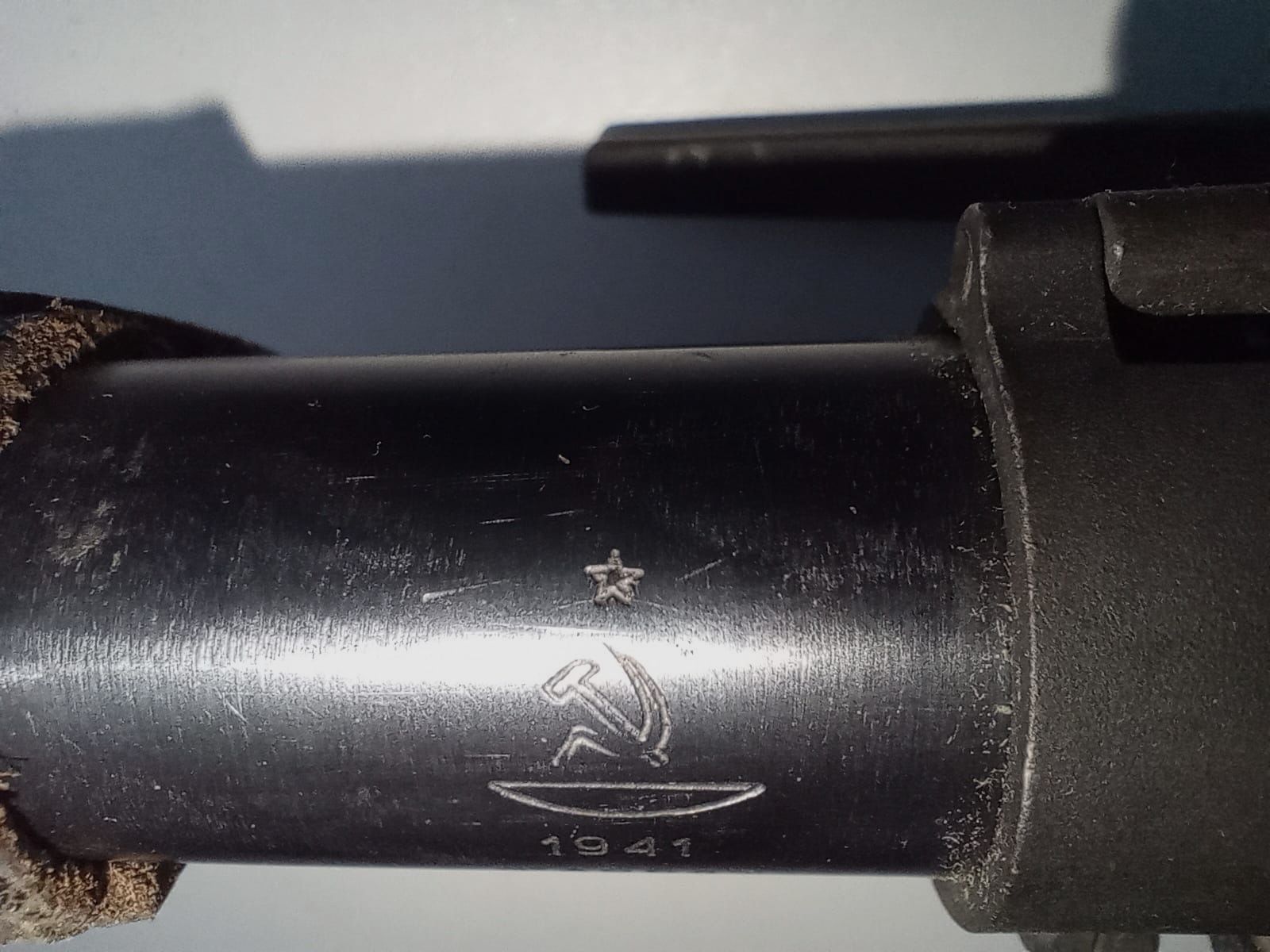 Originele Zielfernrohr PU 1941 met SVT-40 montage uit Wk2