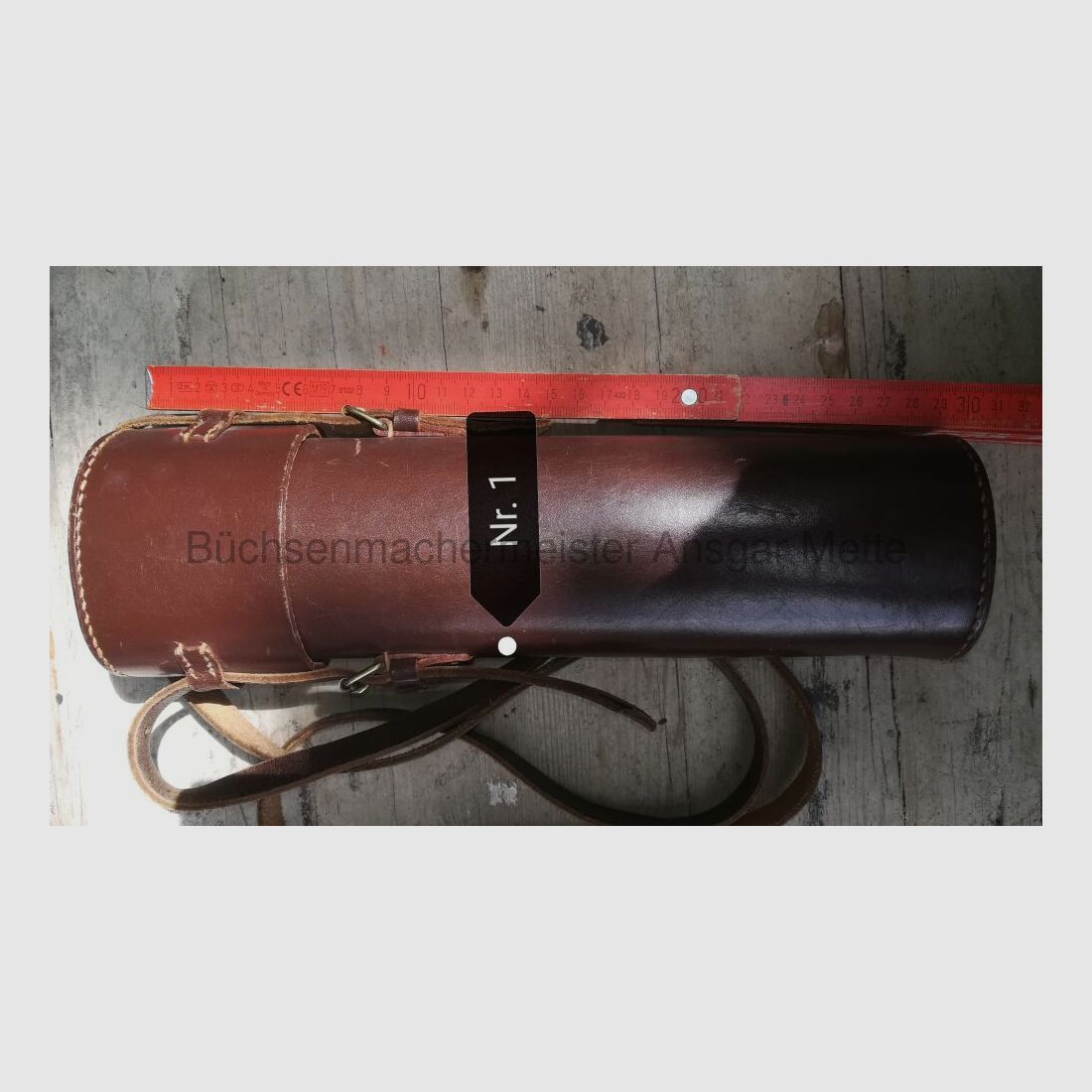Zielfernrohrköcher Ledertasche Zielfernrohr	 Zielfernrohrköcher Ledertasche Zielfernrohr