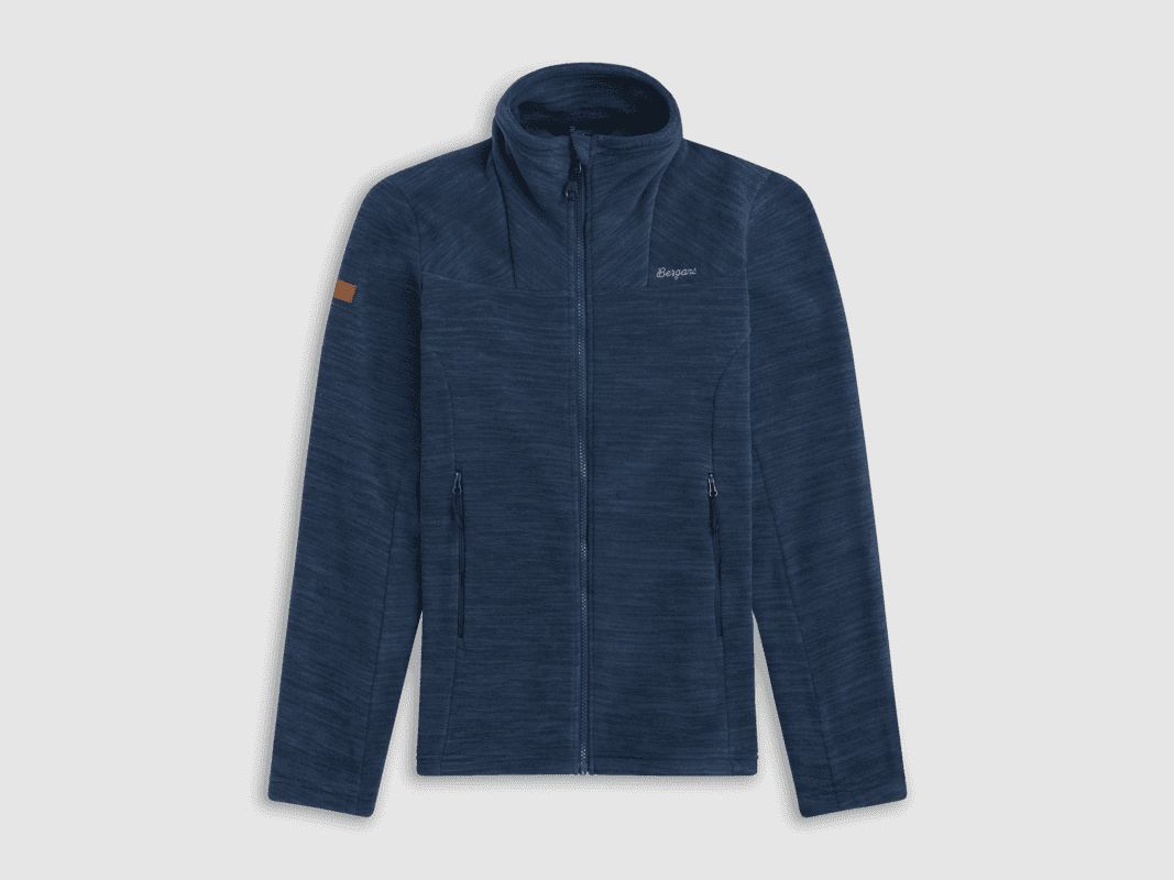 Bergans Hareid Fleece Jacket Women Navy Blue XL