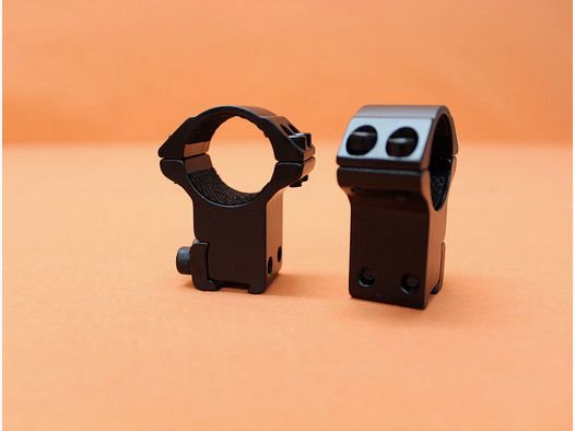 HAWKE @HAWKE mounting rings Match 1" high (22102) BH=22mm aluminum black matte for 9-11mm prism rail