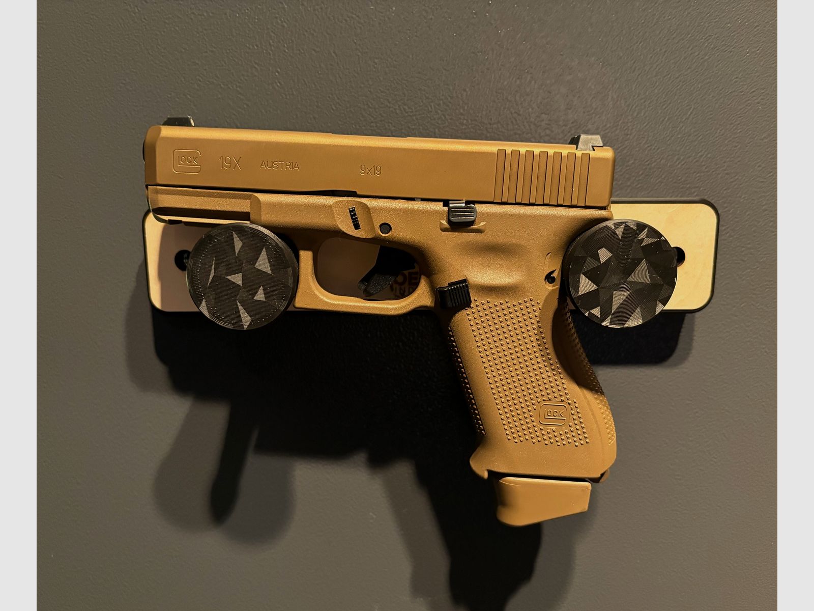 extrem starker magnetischer Waffenhalter