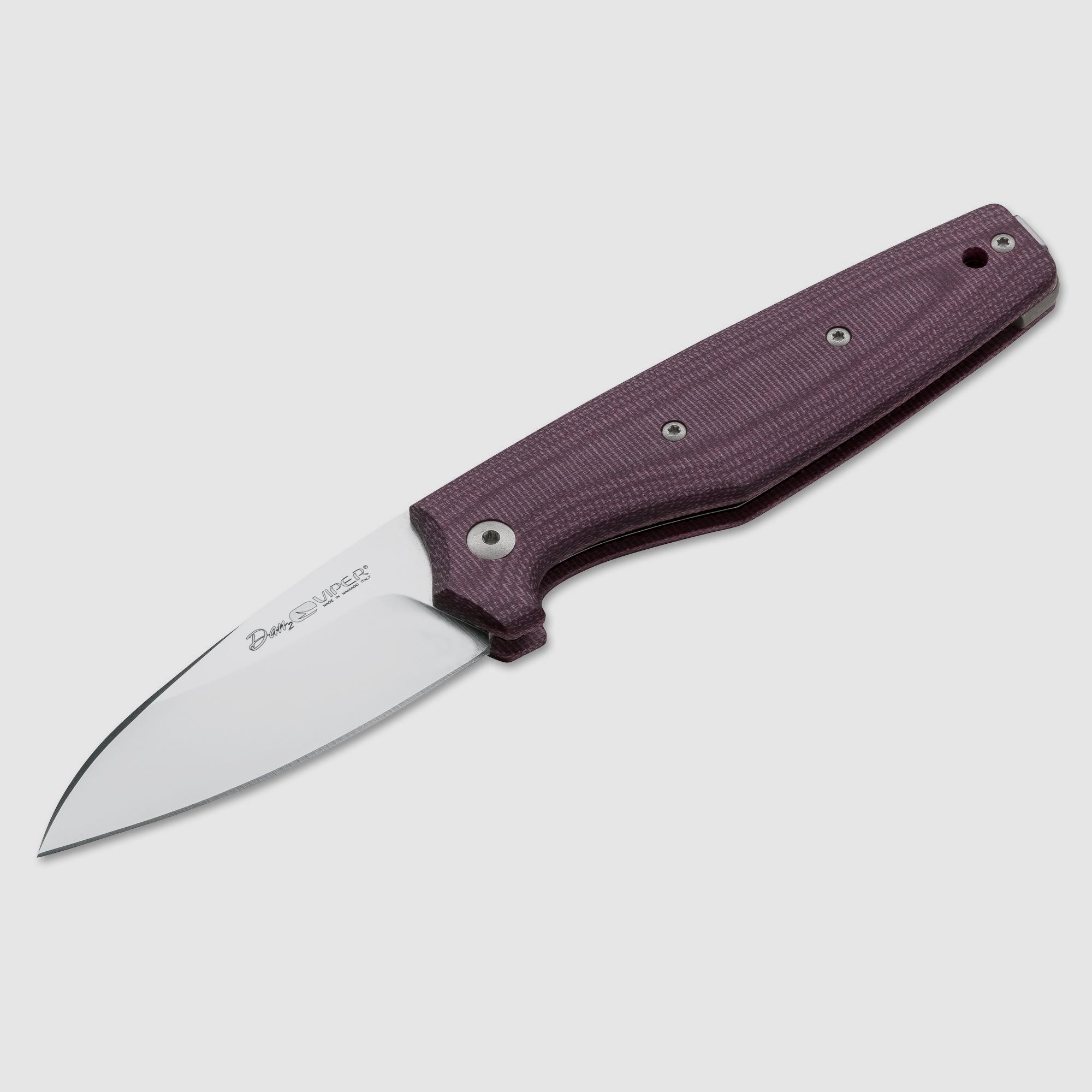 Taschenmesser Viper Dan2 Burgundy Micarta