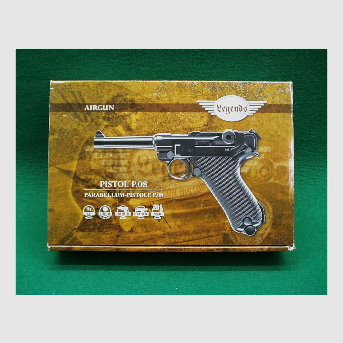 Umarex	 Legends P08 CO2 Pistole