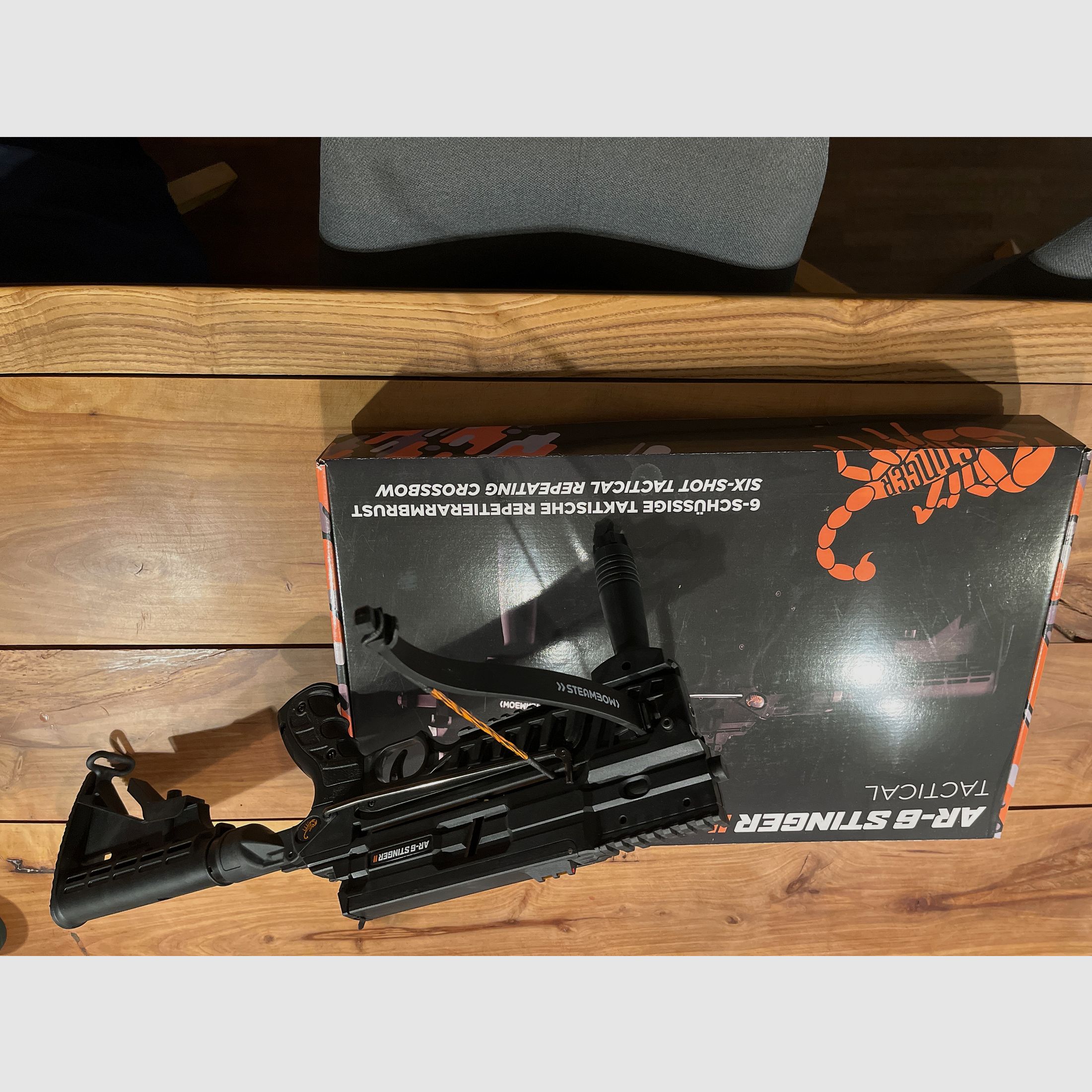 Steambow AR-6 Stinger 2 Tactical new and never shot. Assembled