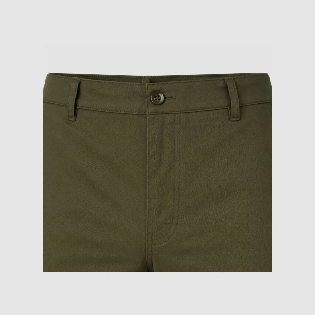 Pantaloni da uomo Basic kaki in policotone con 6 tasche e ginocchia rinforzate, immagine 9 di 12