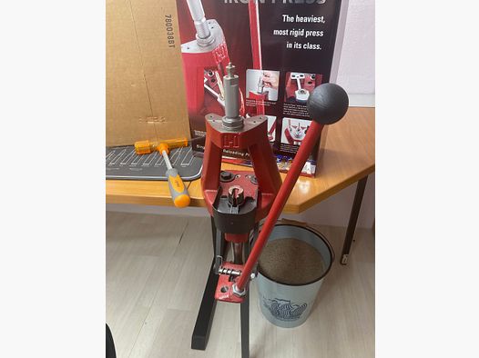 Hornady Lock-n-load Iron Press Einsationenpresse, neu, OVP