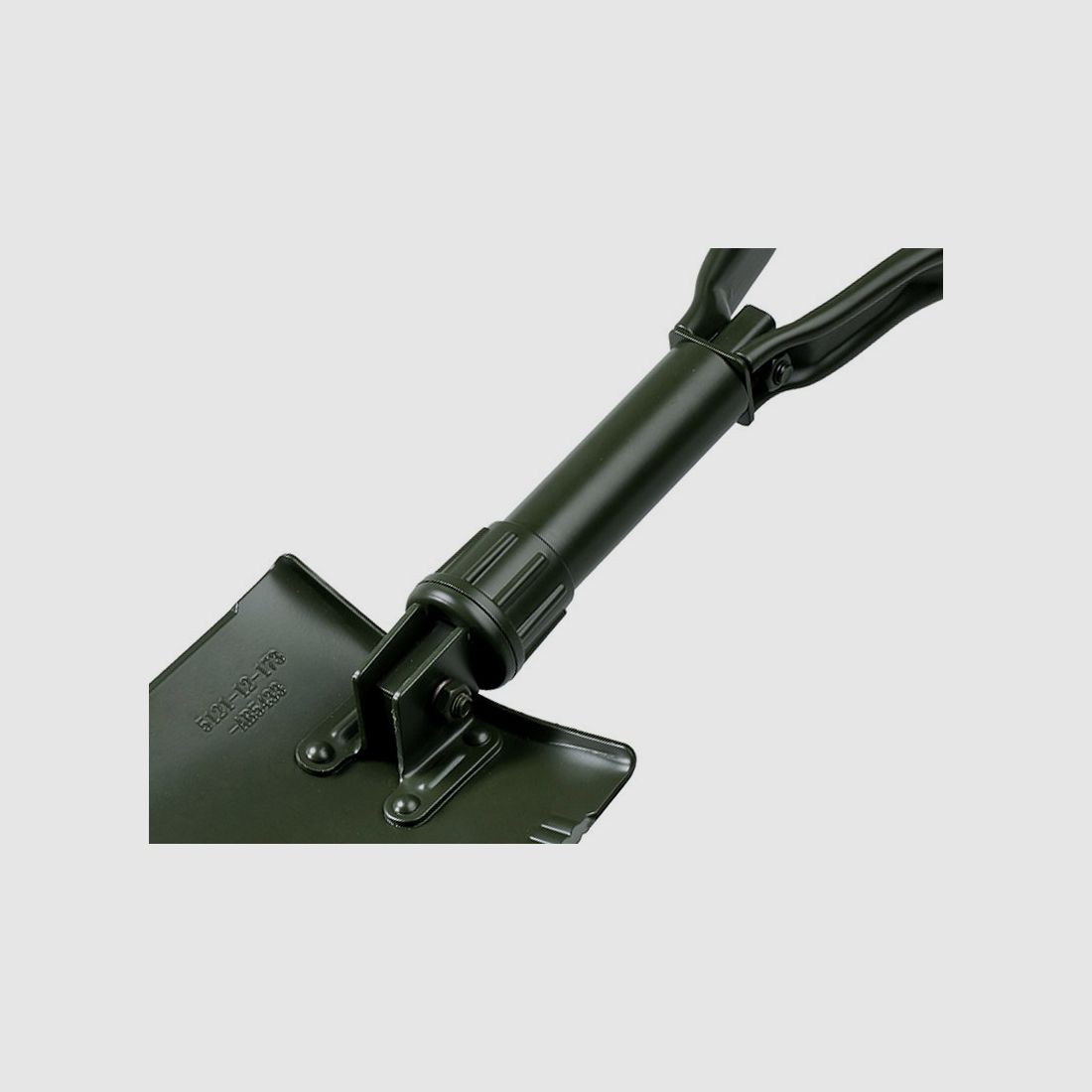 BW FOLDING SHOVEL according to TL with plastic cover