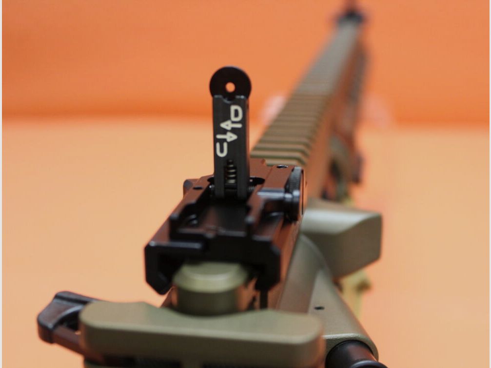 Heckler&Koch Ha. Geweer .308Win Heckler&Koch/H&K MR308 A3 20" loop RAL8000 HKey, Gas-piston-systeem HK417/G28
