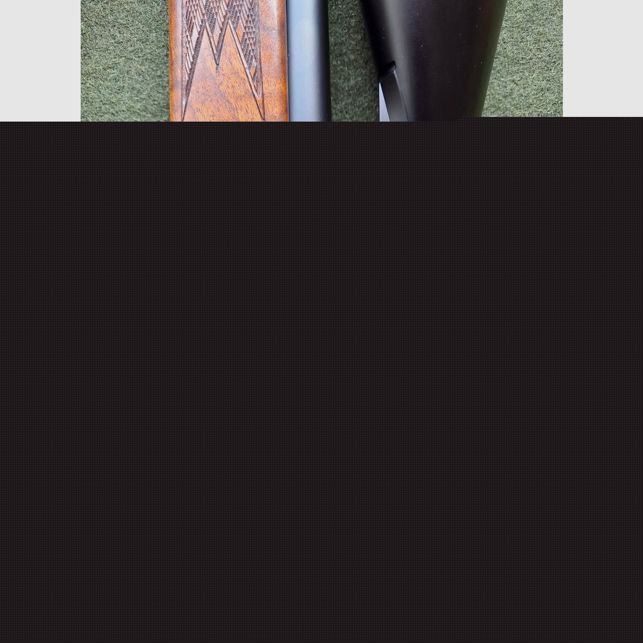 Bockbüchsflinte von Blaser mit Zielfernrohr