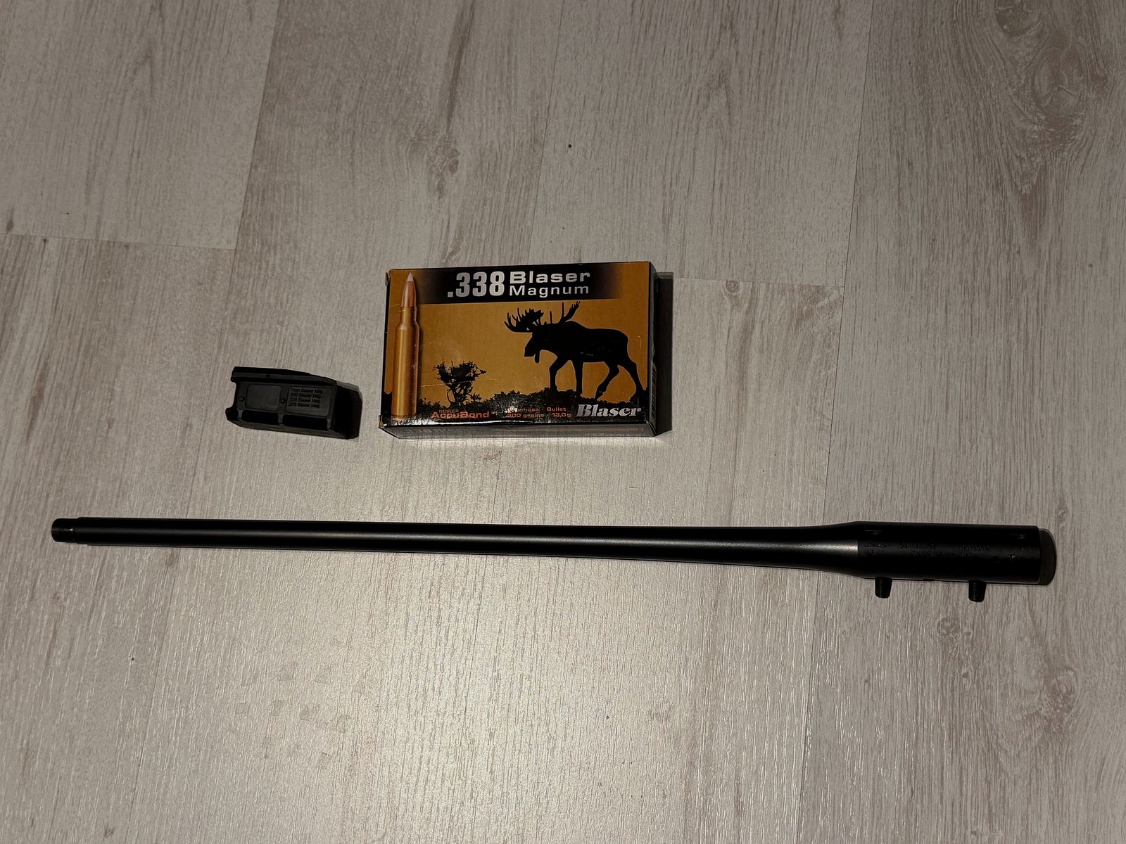 Blaser R8 cañón intercambiable .338 Blaser Magnum