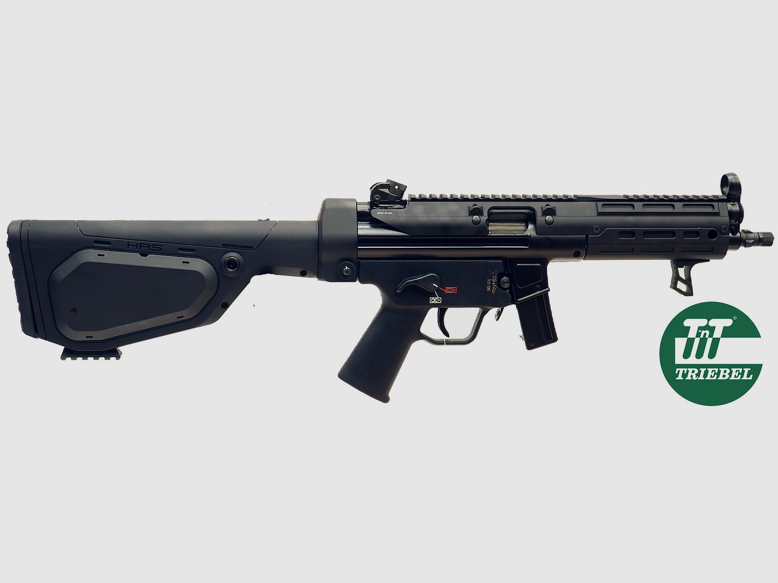 HECKLER & KOCH sztucer samopowtarzalny Mod. SP5 Sports Carbine 5 9mm Luger długość lufy 225 mm, zdjęcie 2 z 4