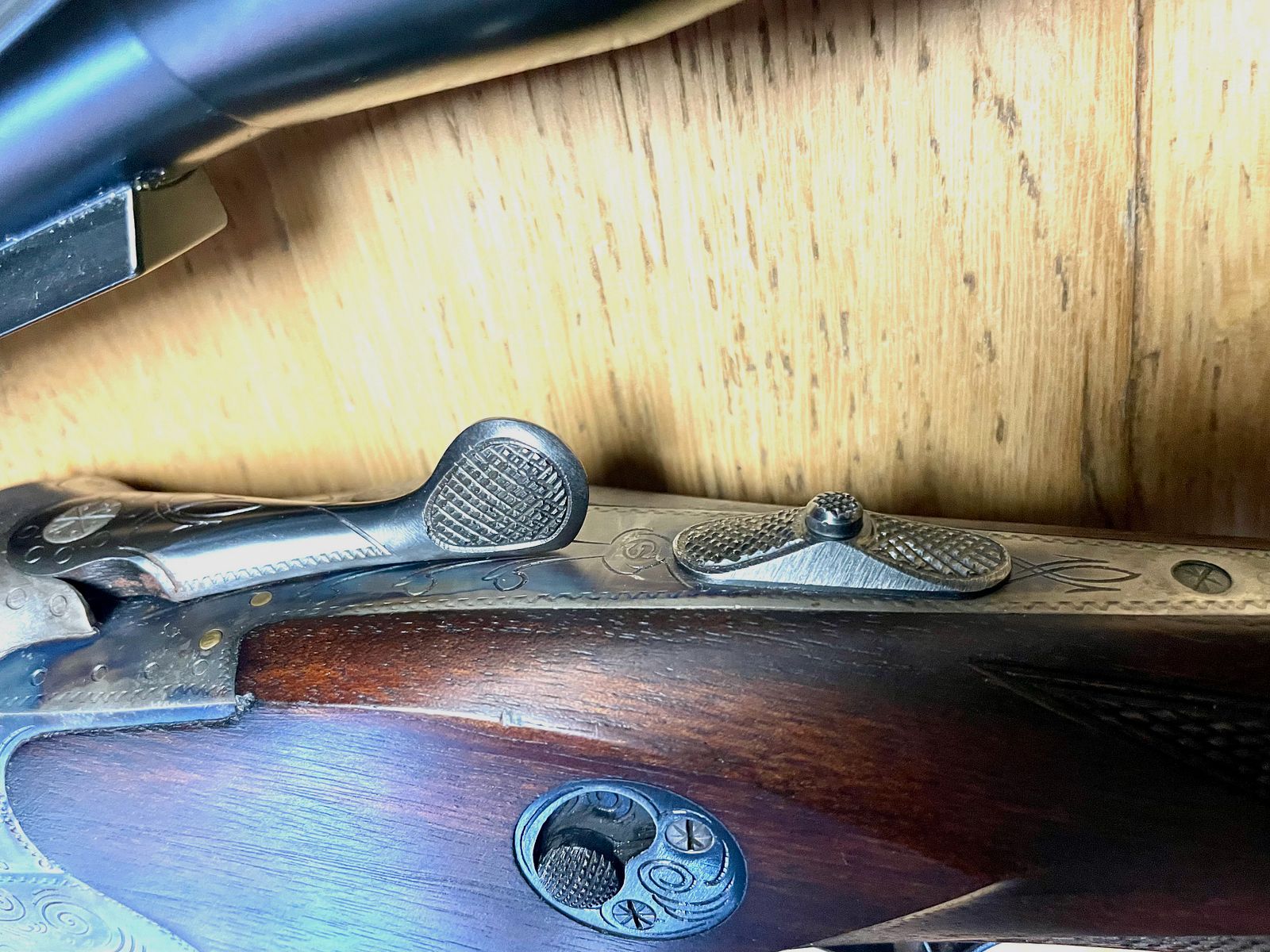 -Drilling- Simson Suhl Mod. Fortuna Kaliber 16/70 & 6,5x57R inkl. ZF Schmidt&Bender 6x42 und Einstecklauf Krieghoff Kal. 16 auf .22WinMag