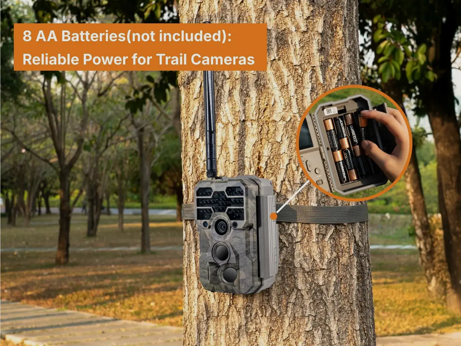 GardePro X80GL 4K 4G Wildkamera mit GPS, Bild 6 von 10