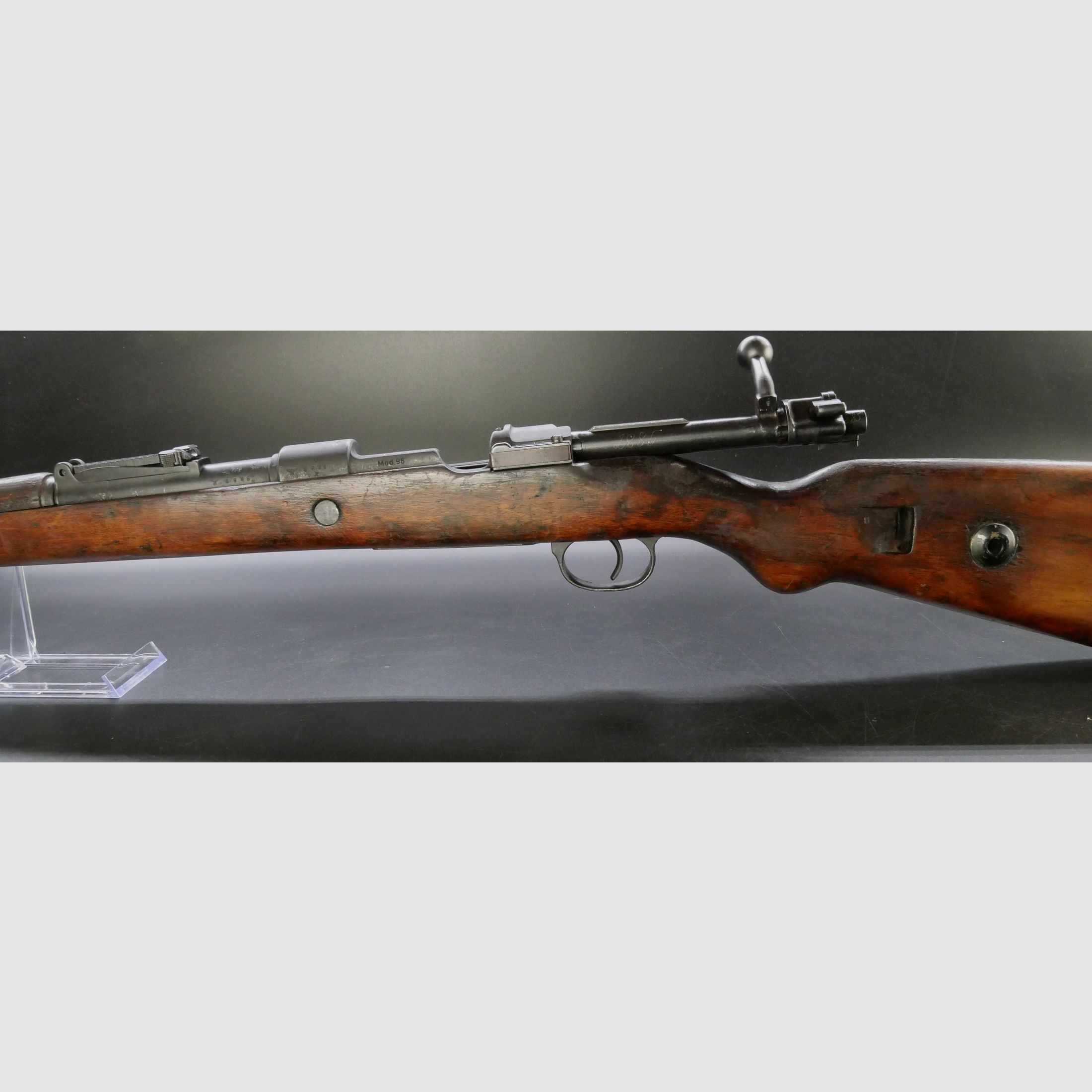 Mauser K98k Umbau auf Einzellader Original Bestempelung, ohne Bajonett und Riemen