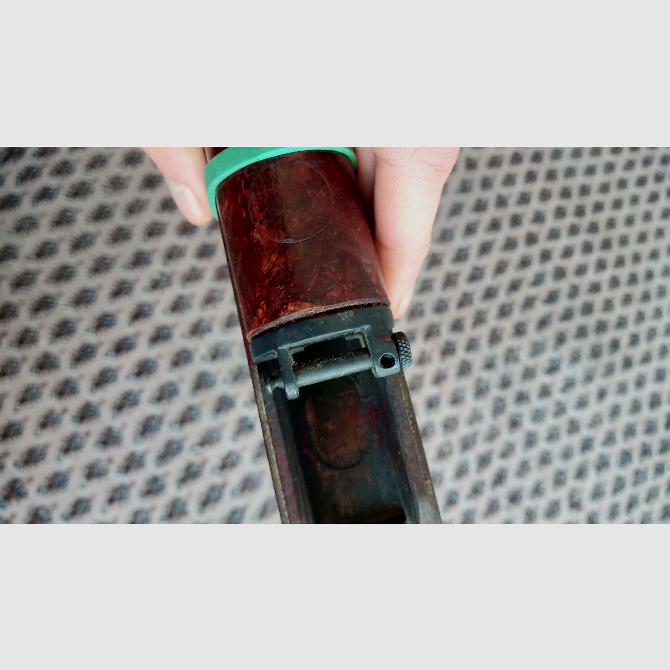 Original VZ.58 "Beaver Barf" Bakelit Handschutz und Griff / auch geeignet für CSA Sporter / Set #1