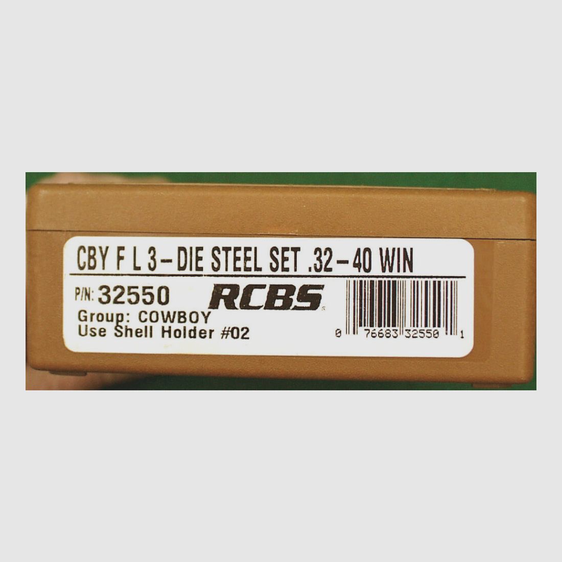 RCBS Matrizensatz 3-teilig Kal.32-40Win